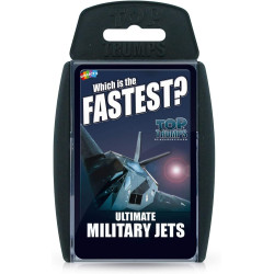 Ultimate Military Jets Top Trumps Card Game