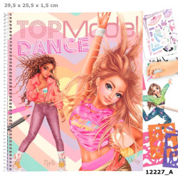 Top Model Dance Colouring Book