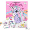 Yivi Create Your Unicorn Sticker And Colouring Book