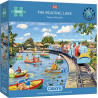 Gibsons The Boating Lake (Trevor Mitchel ) 1000 Piece Jigsaw Puzzle