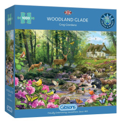 Gibsons Woodland Glade 1000 Piece Jigsaw Puzzle