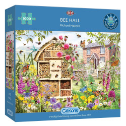 Gibsons Bee Hall 1000 Piece Jigsaw Puzzles