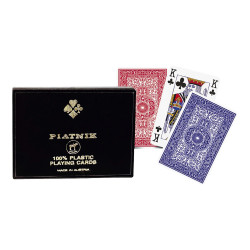 100% Plastic Cards Double Deck Playing Cards