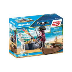 Playmobil Starter Pack Pirate With Rowing Boat 71254