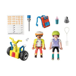 Playmobil Starter Pack Rescue With Balance Racer 71257
