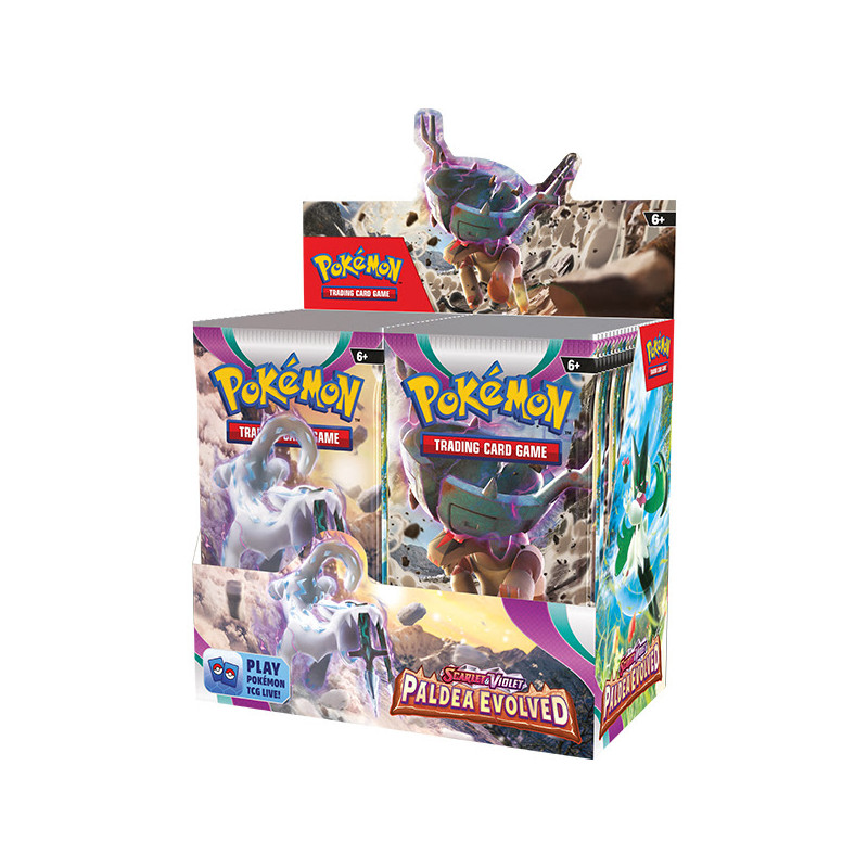 Pokémon Tcg: Scarlet & Violet 2 - Paldea Evolved. Booster Pack (10 Cards) Pokémon Tcg: Scarlet & Violet 2 - Paldea Evolved. Booster Pack (10 Cards)