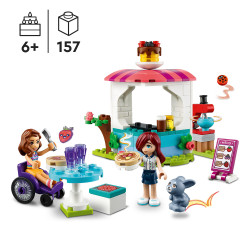 Lego Friends Pancake Shop Café Set With Toy Bunny 41753