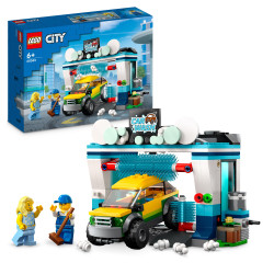 Lego City Carwash Set With Toy Car Wash And Car 60362