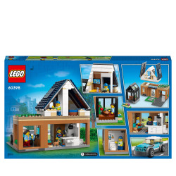 Lego City Family House And Electric Car Toy Playset 60398