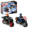 Lego Marvel Black Widow & Captain America Motorcycles 76260