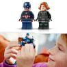 Lego Marvel Black Widow & Captain America Motorcycles 76260