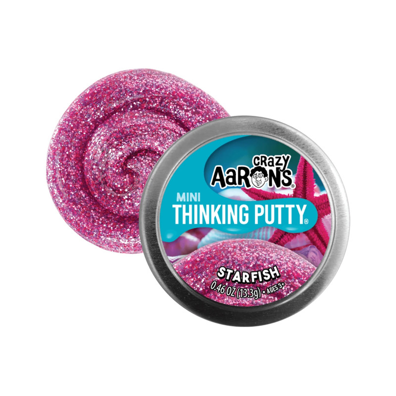 Crazy Aarons Thinking Putty Mini-Tin Starfish