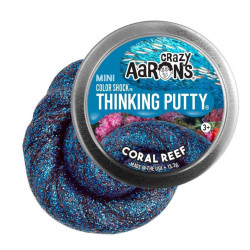 Crazy Aarons Thinking Putty Mini-Tin Coral Reef