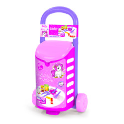 Dolu Unicorn Trolley With Kitchen Set