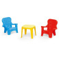 Dolu Kids Multicolour 2 Seater Table & Chair Set