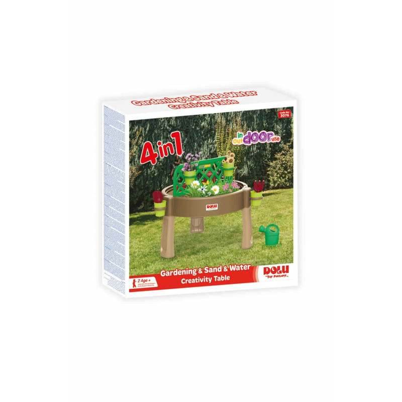 Dolu 4-In1 Gardening And Sand & Water Creativity Table