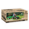 Dolu Ranchero Pedal Tractor With Trailer Green