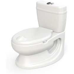 Dolu – Educational Potty – Realistic White Training Toilet For Toddlers Ages 18 Months And Over