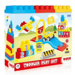 Megabloks Big building bag of Bricks   60 Pcs  Bright