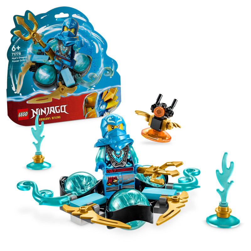 Lego Ninjago Nya's Dragon Power Spinjitzu Drift 71778