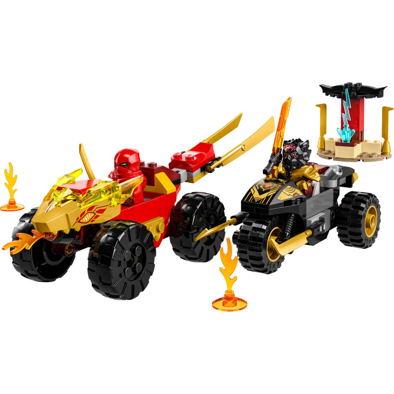 Lego Ninjago Kai And Ras's Car And Bike Battle 71789 Lego Ninjago Kai And Ras's Car And Bike Battle 71789