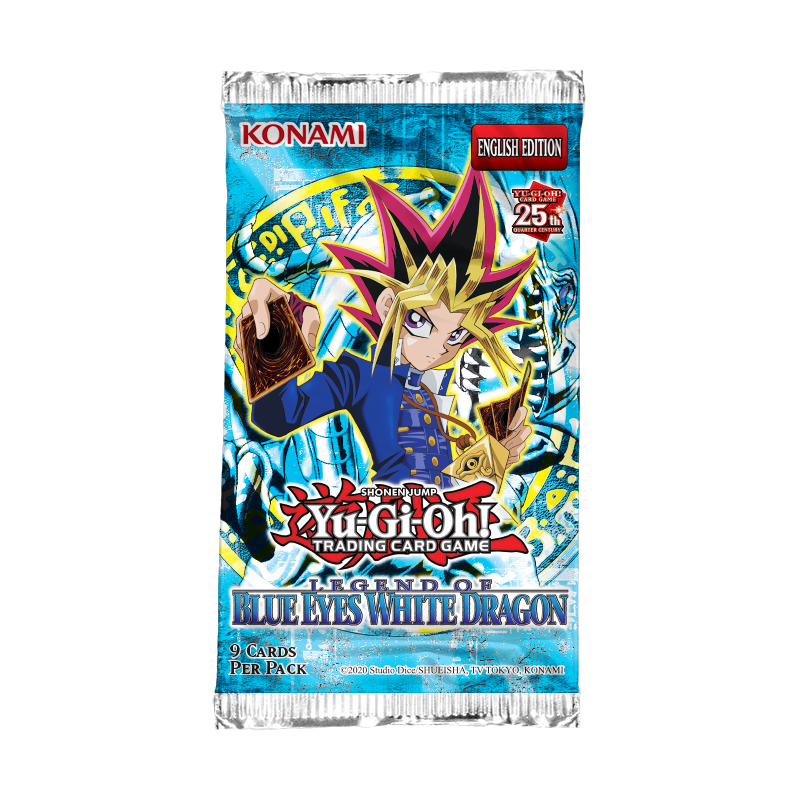 Yu-Gi-Oh! Tcg - 25th Anniversary Edition: Legend Of Blue Eyes White Dragon Booster Pack