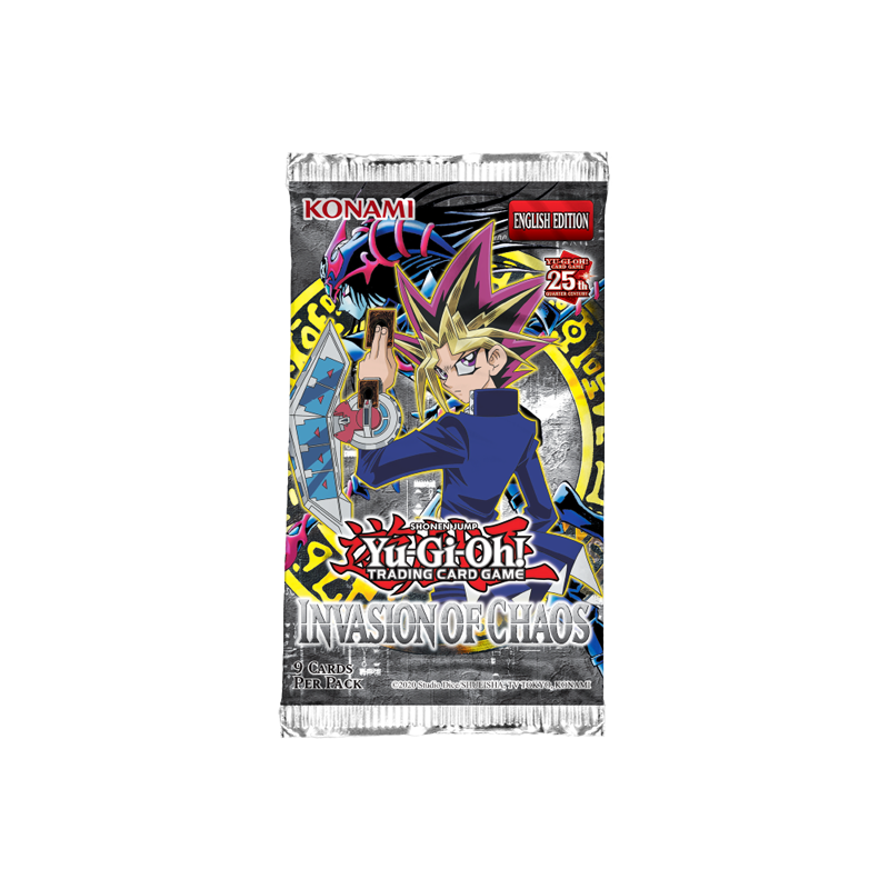 Yu-Gi-Oh! Tcg - 25th Anniversary Edition:Invasion Of Chaos Booster Pack