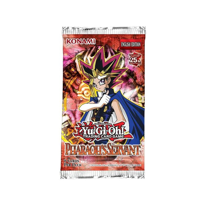 Yu Gi Oh Pharaoh’s Servant 25th Anniversary Edition Booster Packs