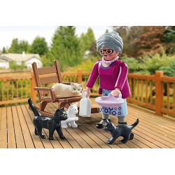 Playmobil Special Plus Woman With Cats 71172