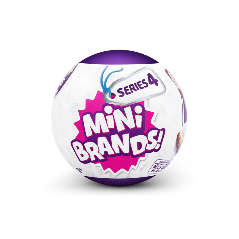 Mini Brands Series 4 Capsule By Zuru