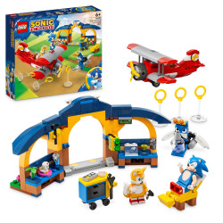 Lego Sonic The Hedgehog Tails' Workshop And Tornado Plane 76991