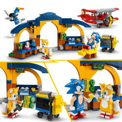 Lego Sonic The Hedgehog Tails' Workshop And Tornado Plane 76991