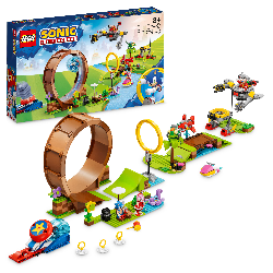 Lego Sonic The Hedgehog Sonic's Green Hill Zone Loop Challenge 76994