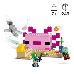 Lego Minecraft The Axolotl House 21247