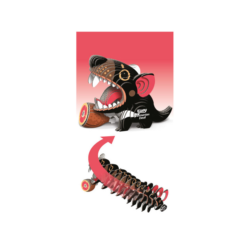 Eugy Build Your Own 3d Models Tasmanian Devil