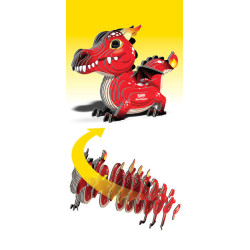Eugy Build Your Own 3d Models Red Dragon