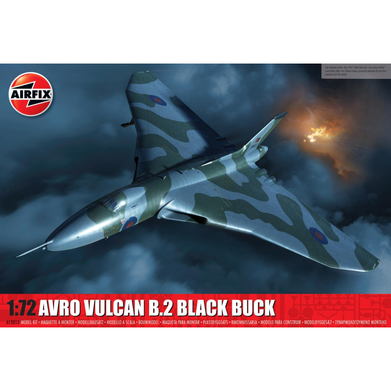 Airfix A12013 Avro Vulcan B.2 Black Buck 1:72