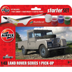 Airfix A55012 Starter Set - Land Rover Series 1 Pick-Up