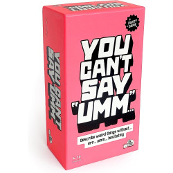 You Can’t Say Umm: A Party Game For Family And Adults