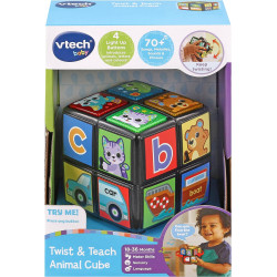 Vtech Baby Twist & Teach Animal Cube