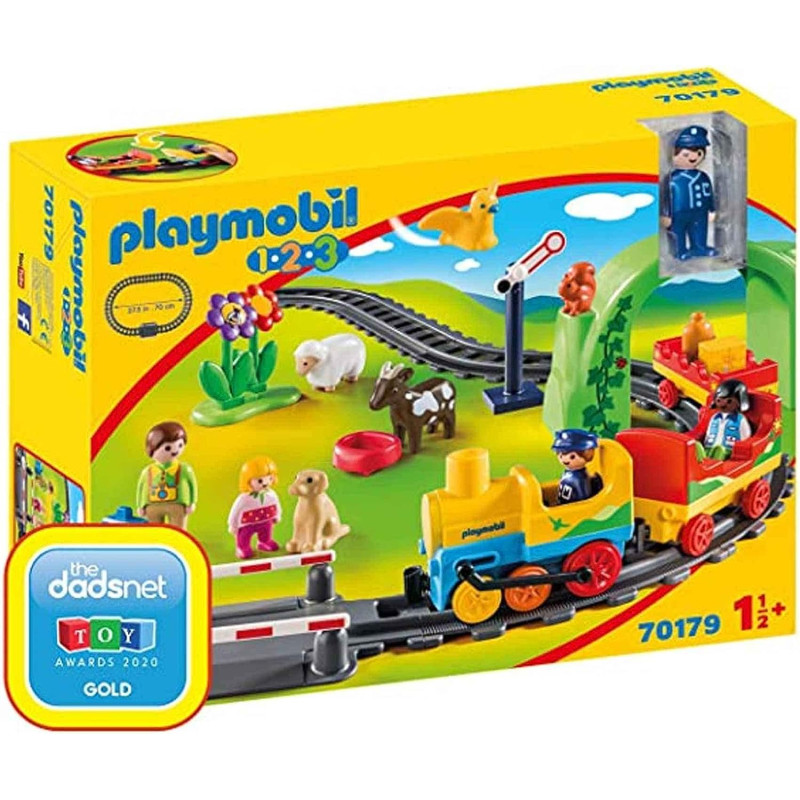 Playmobil 1.2.3 My First Train Set 70179