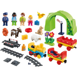 Playmobil 1.2.3 My First Train Set 70179