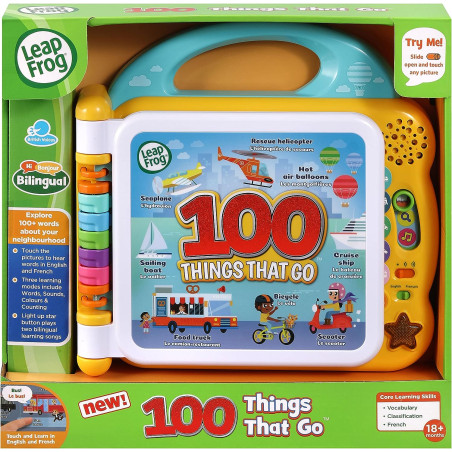 Leapfrog 100 Things That Go, Baby & Toddler Book