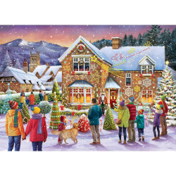 Gibsons Dressed Up For Christmas 1000 Piece Jigsaw Puzzle