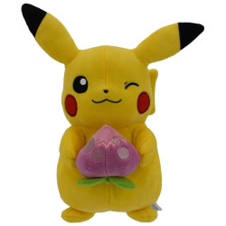 Pokemon Spring Pikachu 8-Inch Plush [With Pecha Berry]