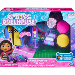 Gabby’s Dollhouse, Carlita Purr-Ific Play Room With Carlita Toy Car