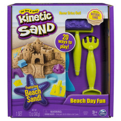 Kinetic Sand 6037424 Beach Day Fun Set