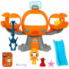 Octonauts 61123 Above And Beyond, Octopod Playset, 6 Pieces Including Deep Sea Captain Barnacles And Net Launcher