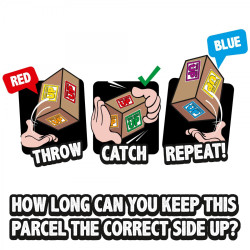 This Side Up Parcel Flipping Action Game