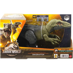 Jurassic World Dino Trackers Action Figure Wild Roar Orkoraptor